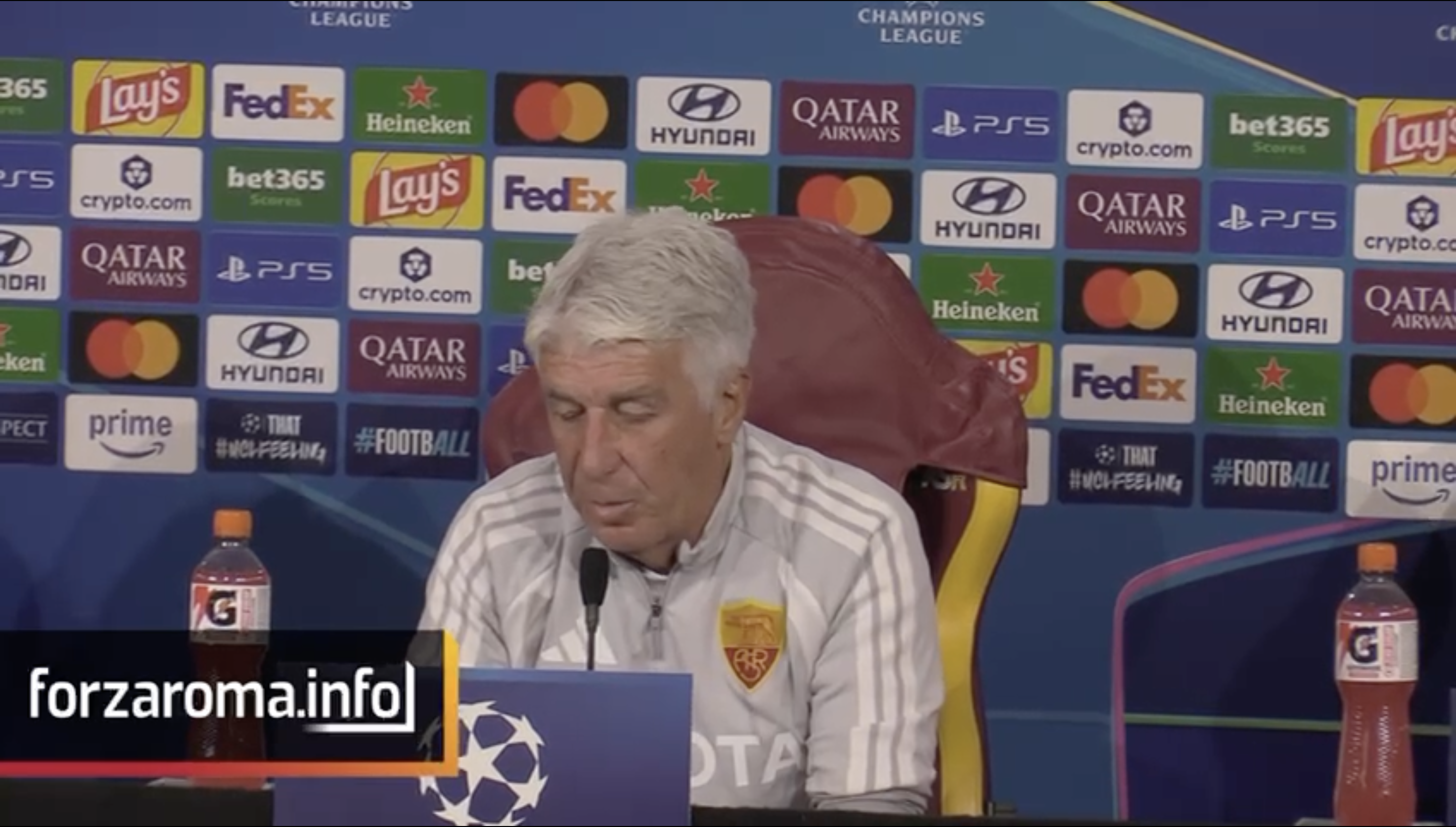 Gasperini targets Champions League performance better than his Atalanta record