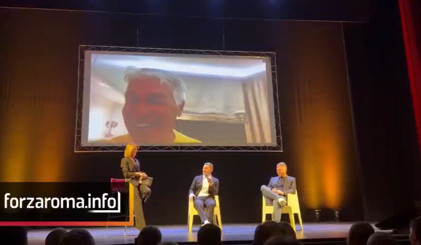Gasperini and Totti share a light-hearted moment at book launch, with Totti making a pledge