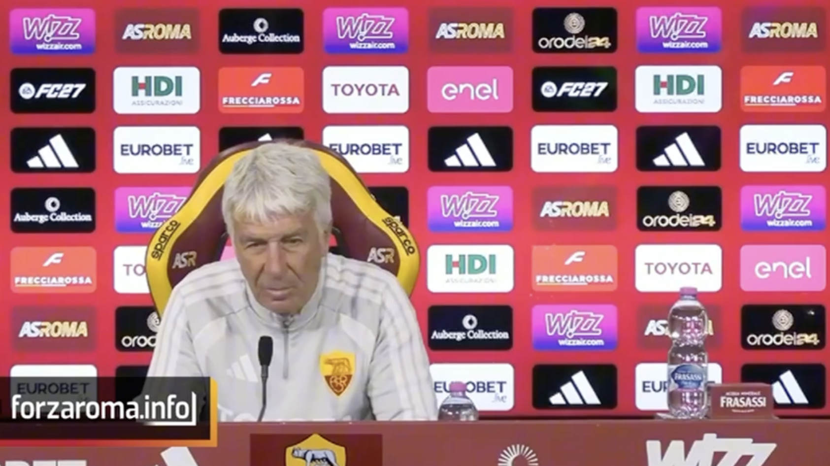 Gasperini hits back at Allegri: 'Unfortunate phrase, nobody agrees with him'
