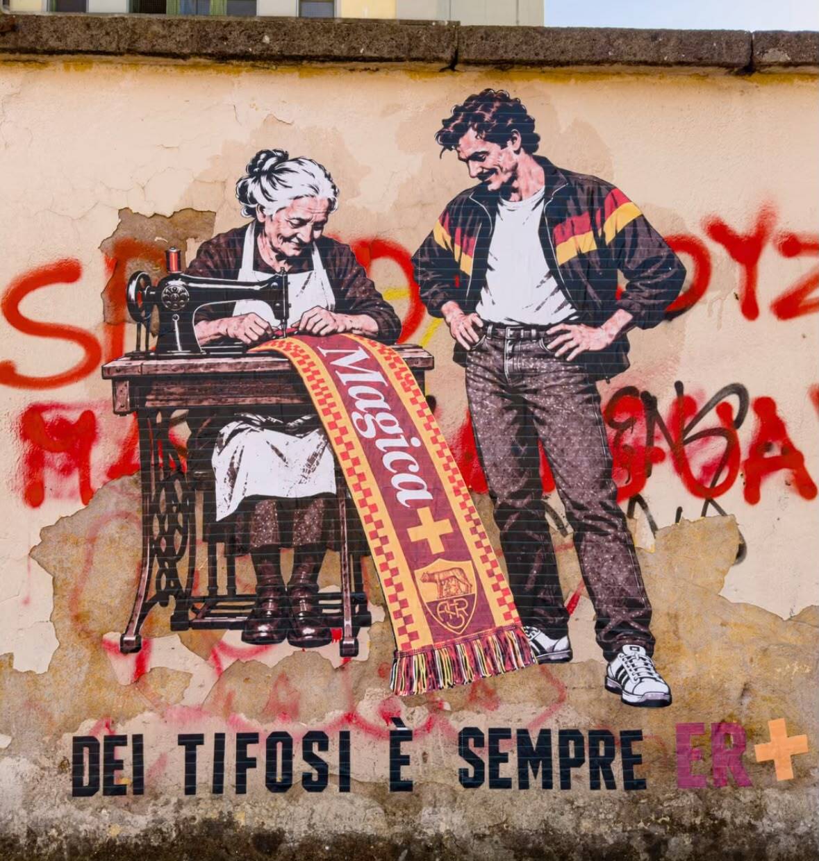 New Drugi mural unveiled with mysterious Roma countdown