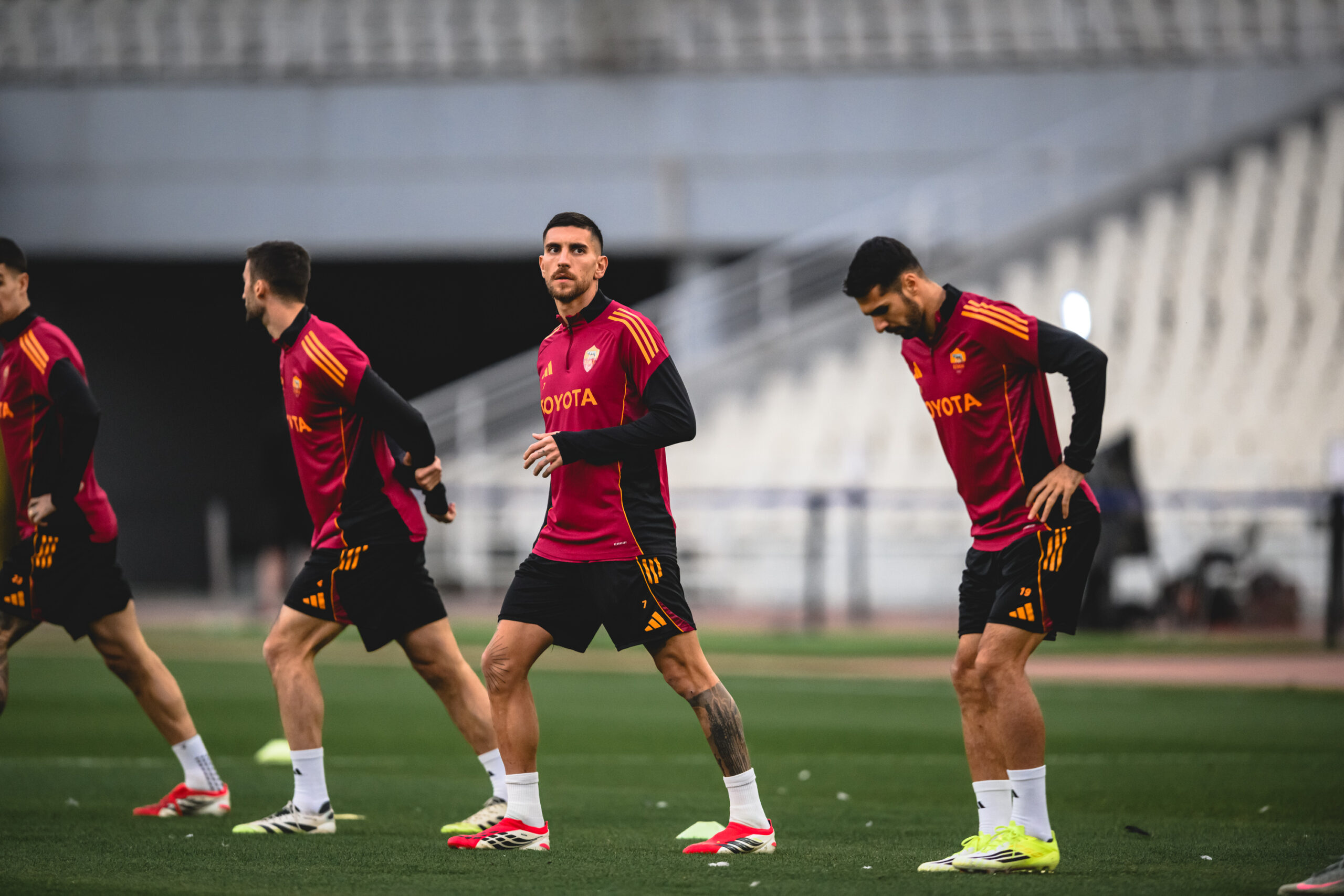 Roma recall squad at Trigoria as Pellegrini and Çelik remain without new deals