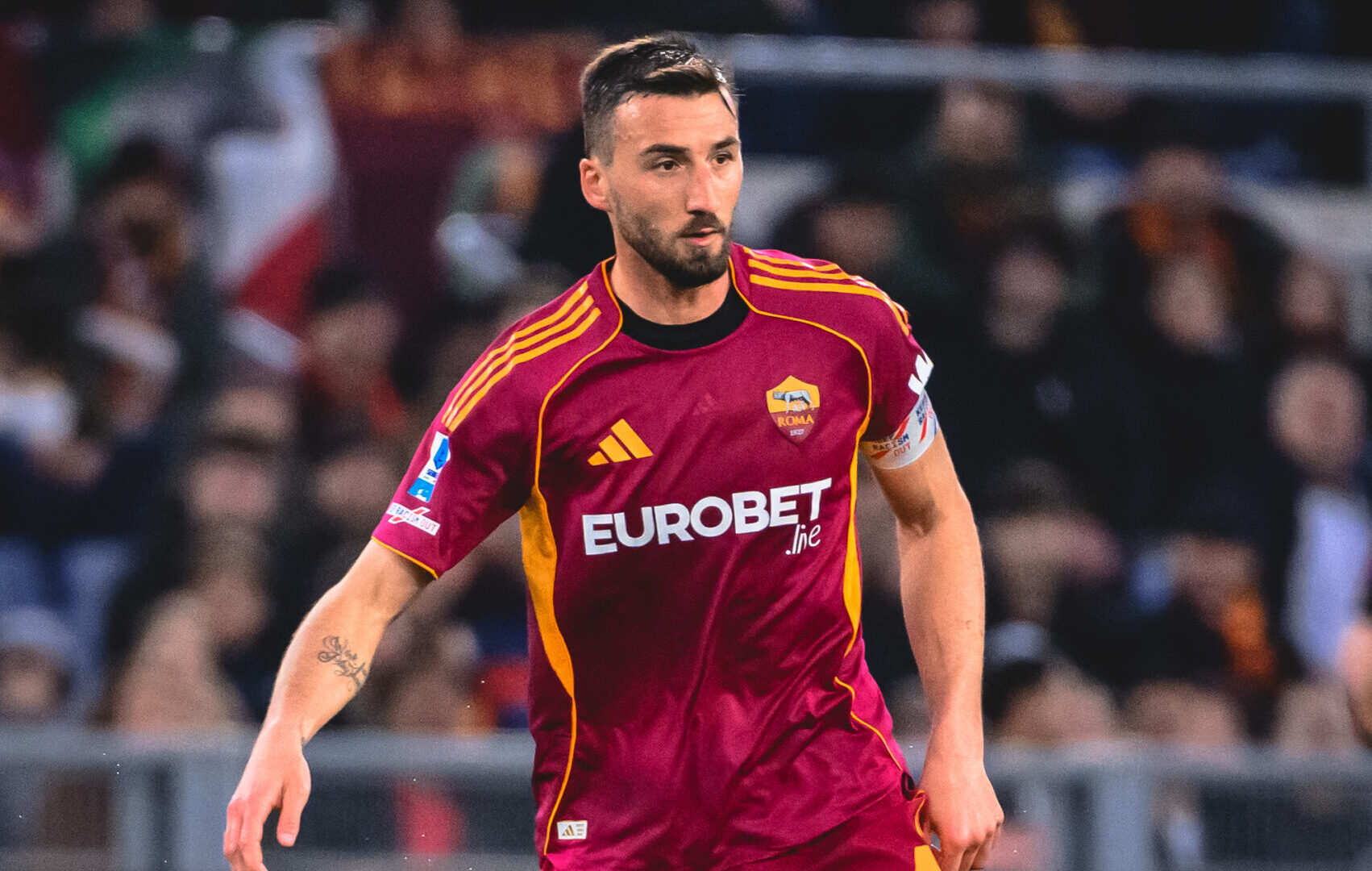 Cristante credits Gasperini as Roma secure Champions League finish with derby win