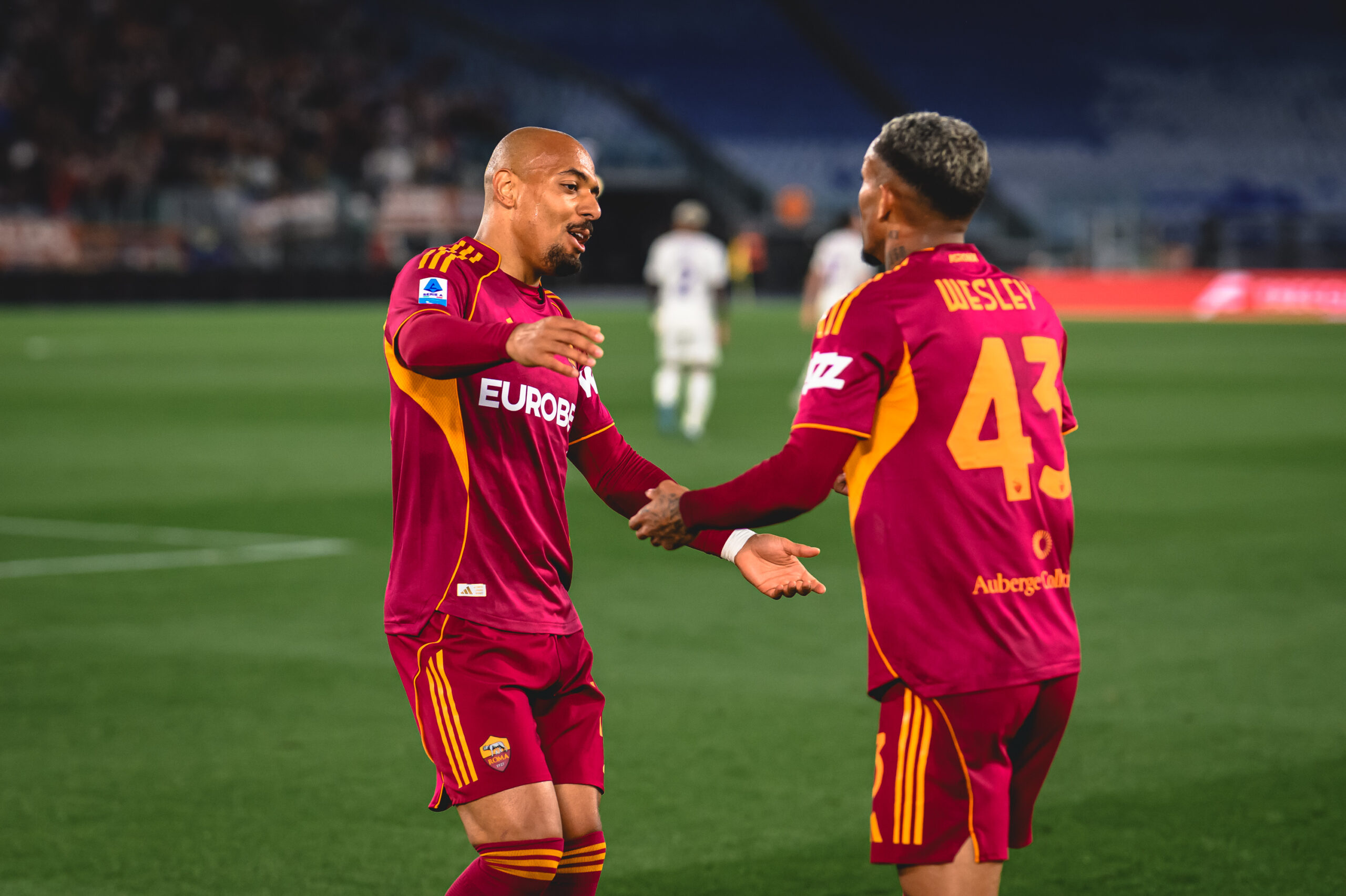 Roma return to training ahead of Como trip as Wesley, Cristante and Malen work individually