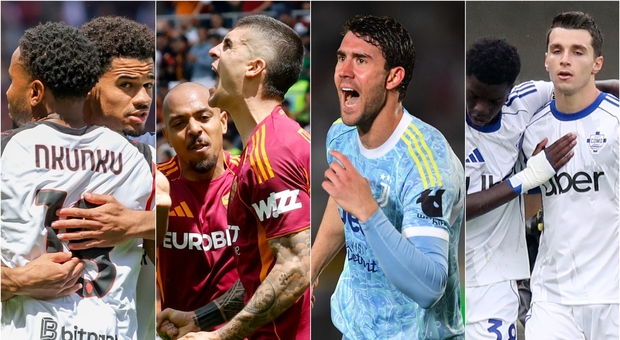 Milan, Roma, Juventus and Como battle for two Champions League spots as Serie A title race reaches climax