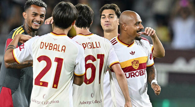 Roma edges Torino 2-0 to return to Serie A summit