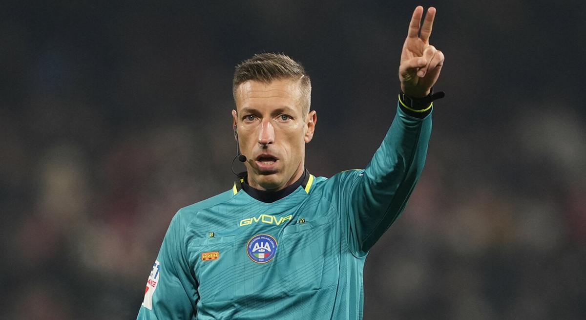 Massa to referee Roma–Inter with Mazzoleni in VAR