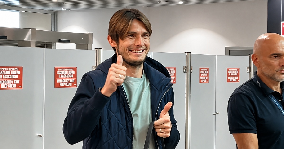 De Roon arrives in Rome for medical and contract signing
