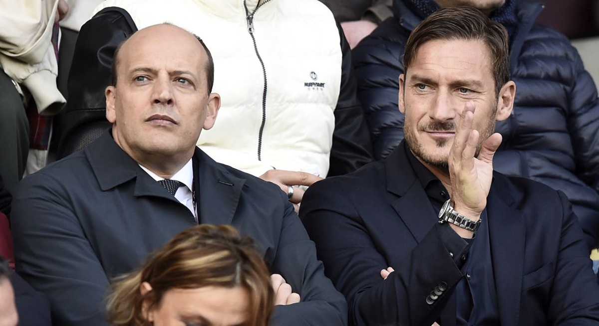 Totti reveals Pastore case: Baldissoni's outburst over Di Francesco compatibility