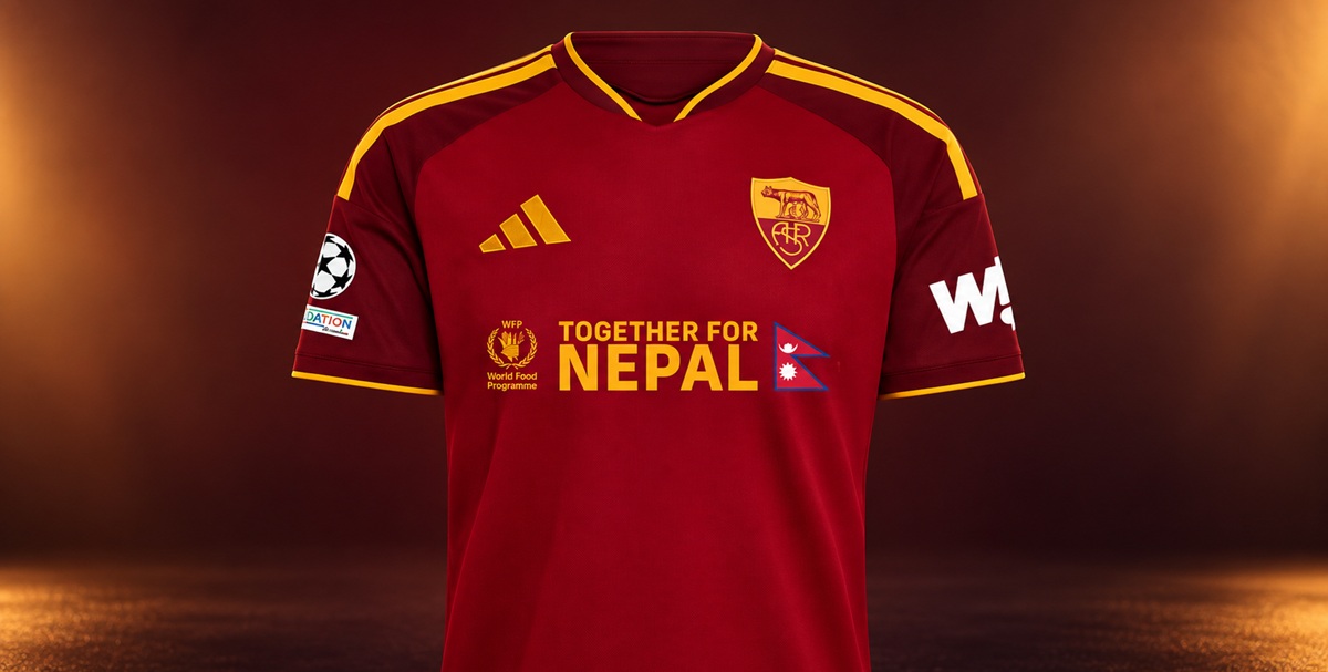 Roma to wear World Food Programme logo against Fenerbahce in Champions League aid initiative for Nepal