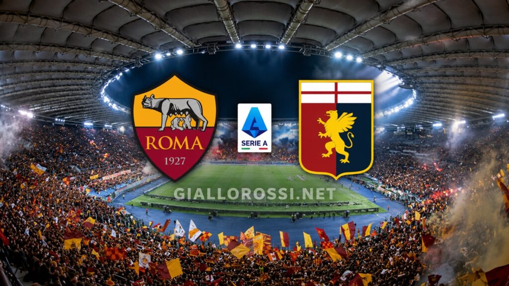 Roma face Genoa as Gasperini makes changes: Balerdi and Mora start, Mancini to the bench