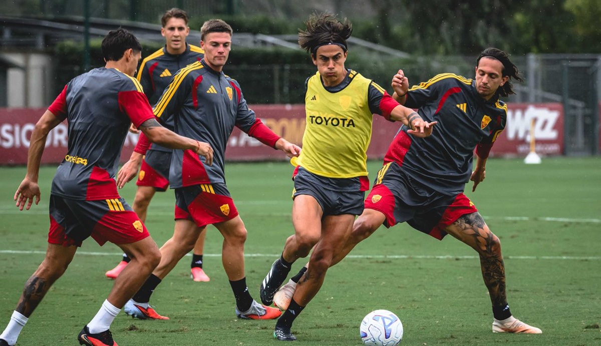 Koné and Mora back at Trigoria; Malen and Wesley continuing partial squad integration