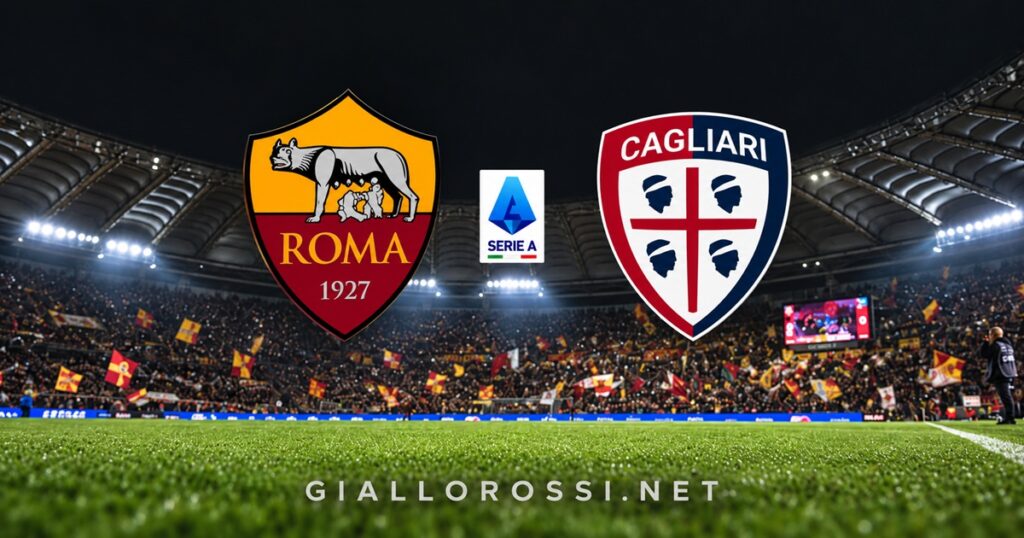 Roma v Cagliari: probable line-ups, Lulli favoured over Wesley, chances for Balerdi and Mora