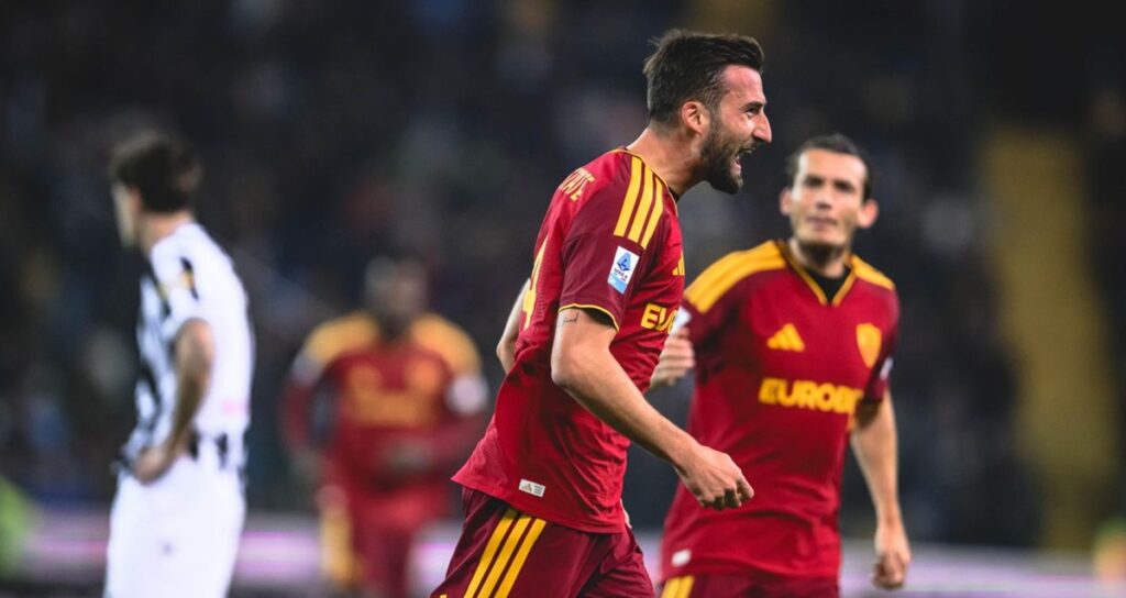 Cristante on Roma's push for the top and the trip to Manchester United