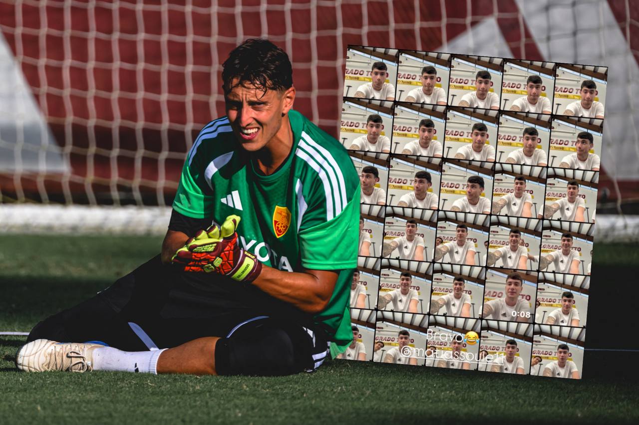 Soulé plays prank on Gollini during Roma training