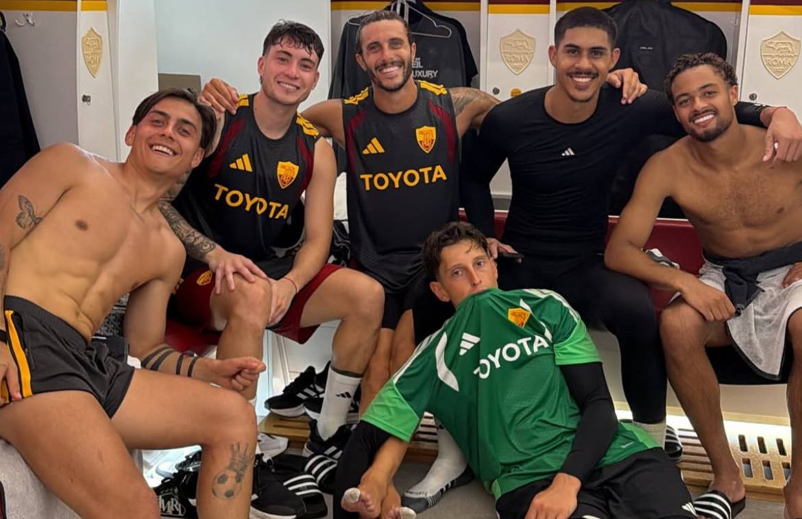 Soulé posts training update as Roma step up pre-season work at Trigoria