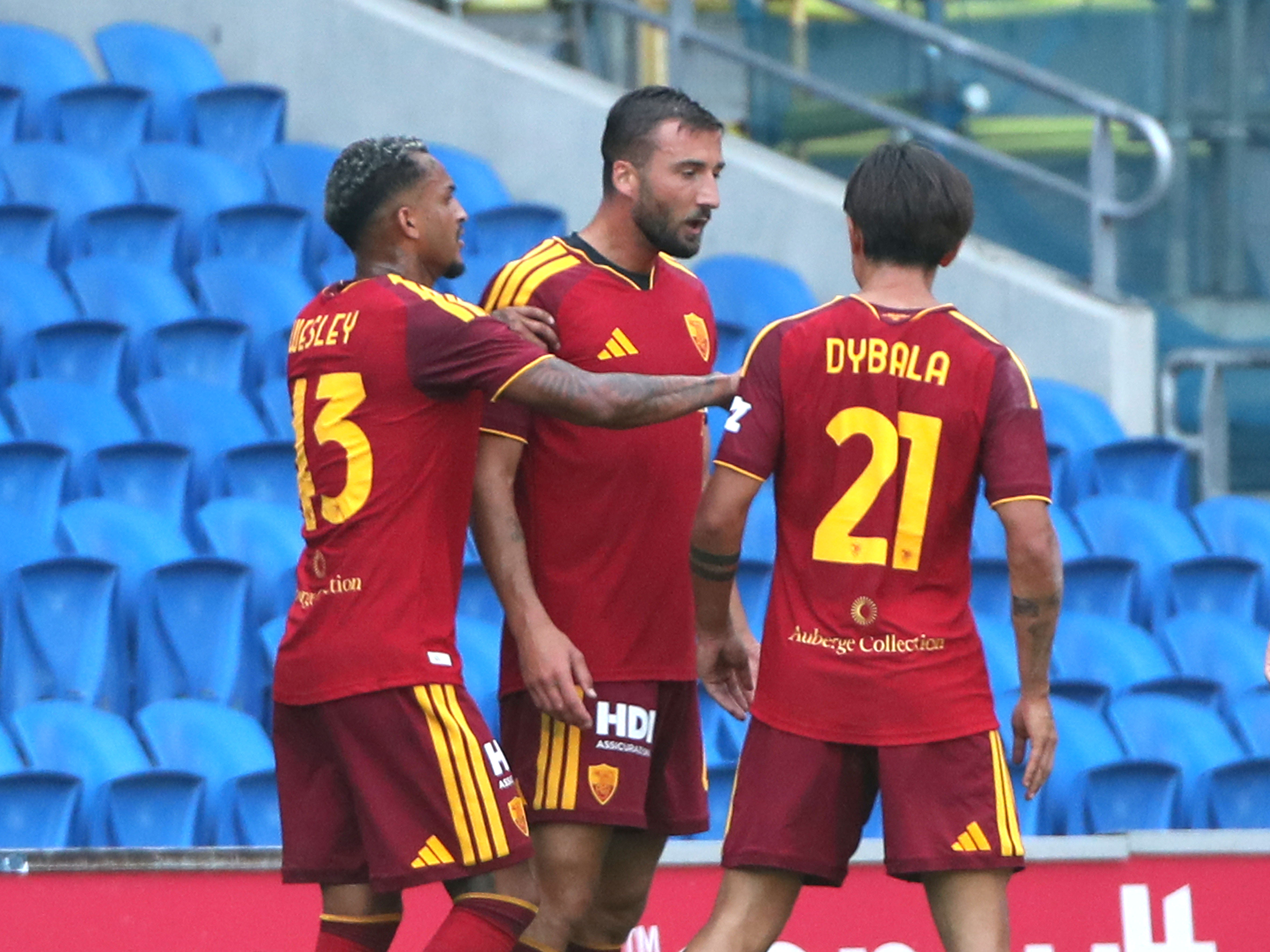 Cristante and Dybala clash as Roma loses 1–4 at Cardiff