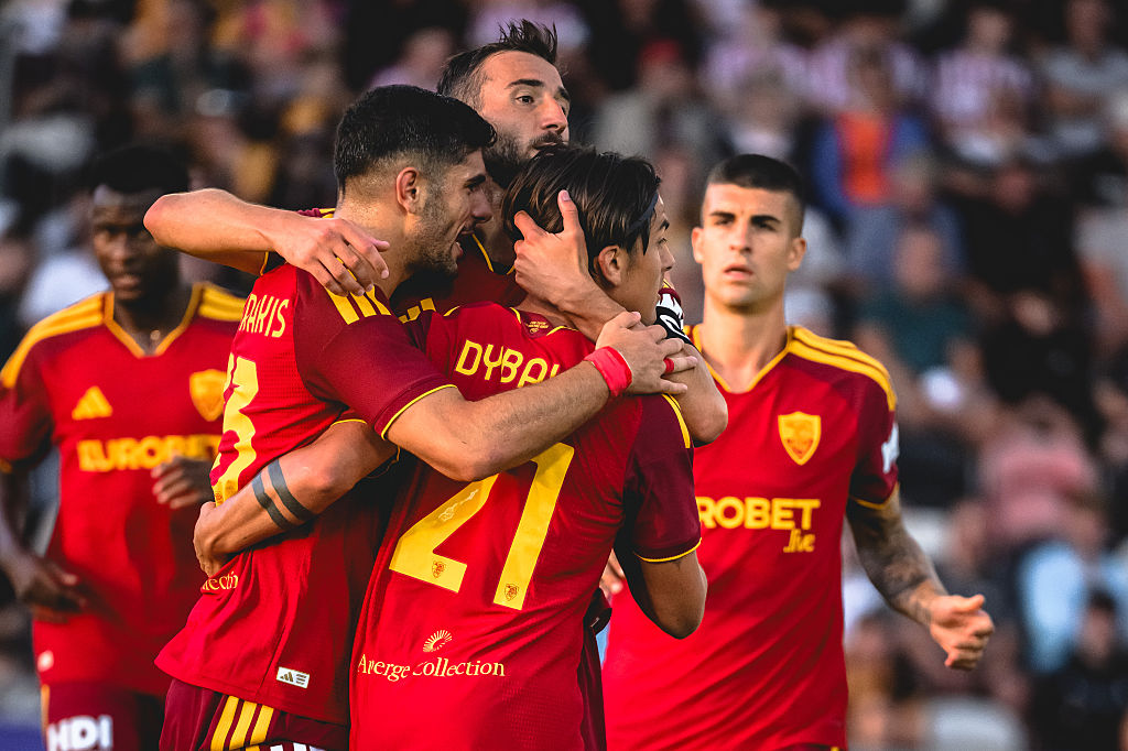 Roma rout Newport 4–1 in friendly; Castro and Koulierakis score first goals