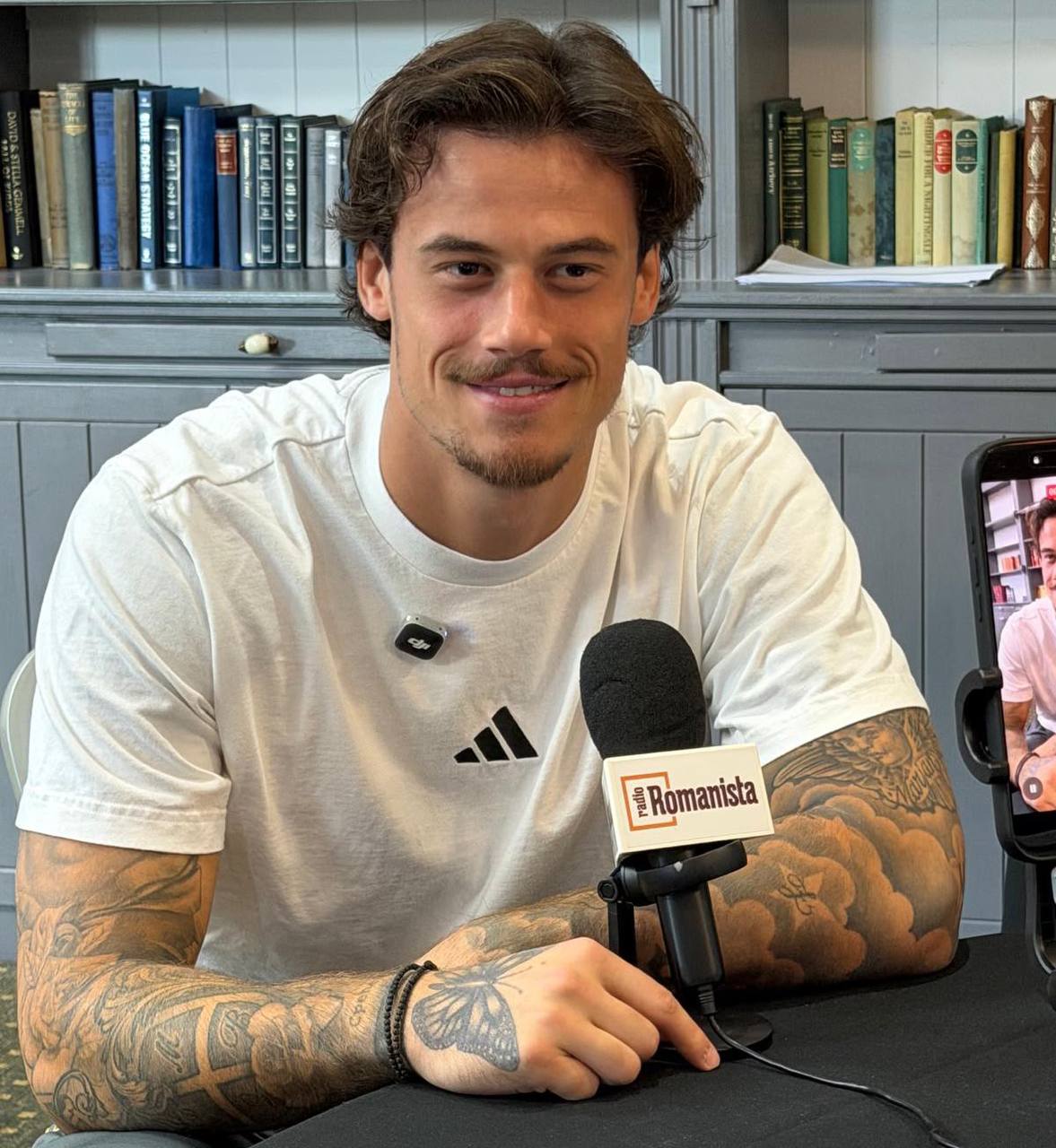 Svilar eyes dream stage at Bernabéu; interview tomorrow on Radio Romanista