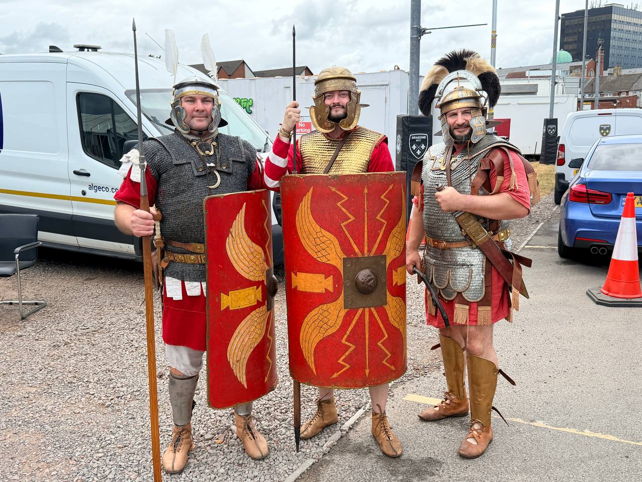 Gallery – Atmosphere builds at Rodney Parade ahead of Newport County v Roma