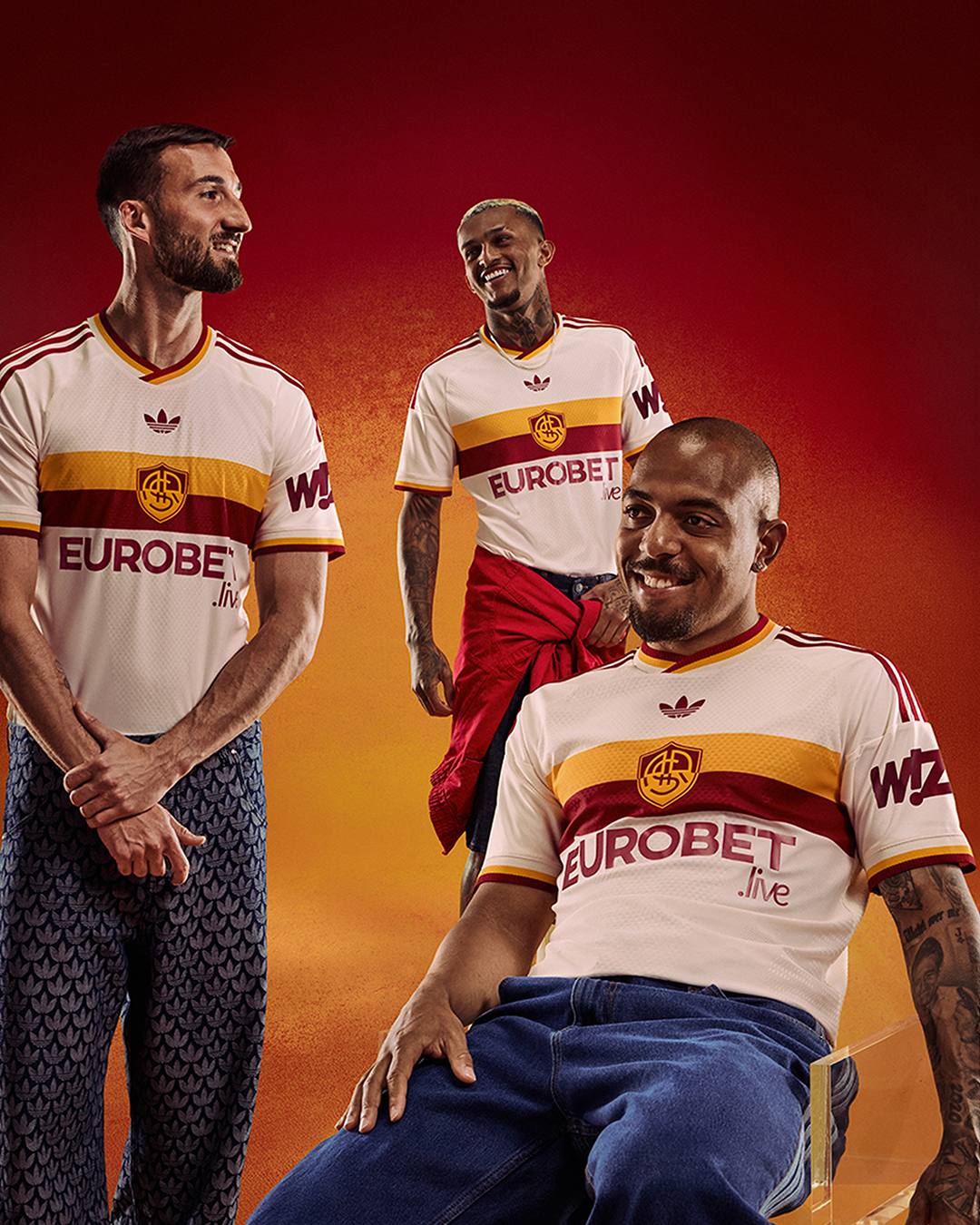 Dybala, Malen and squad showcase new away kit for 2026–27 season