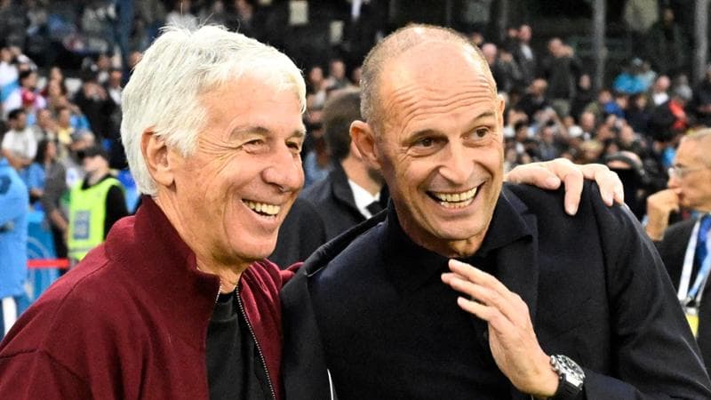 Gasperini hits back at Allegri's remark: 'The numbers speak for Roma in the Champions League'