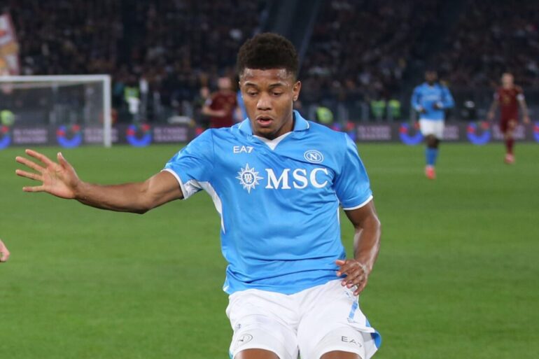 Napoli ruled out of Roma clash as Neres sidelined by muscle injury