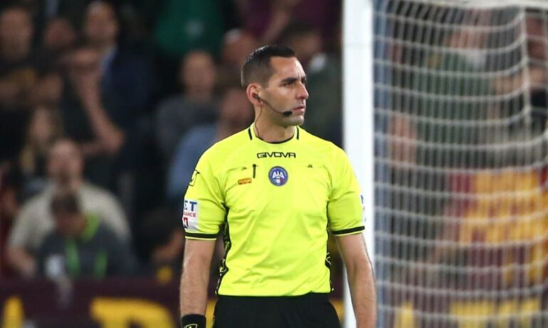Colombo to referee Roma–Atalanta in Serie A matchday 3