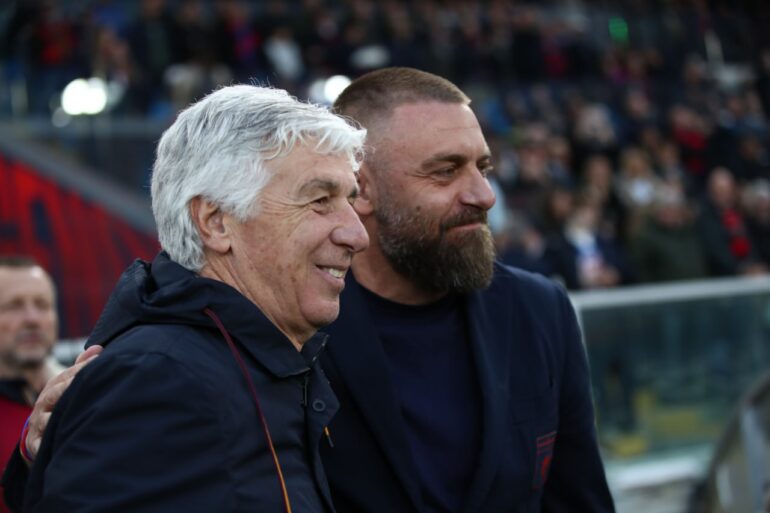 Gasperini and De Rossi: friends set for Olimpico encounter as Roma host Genoa