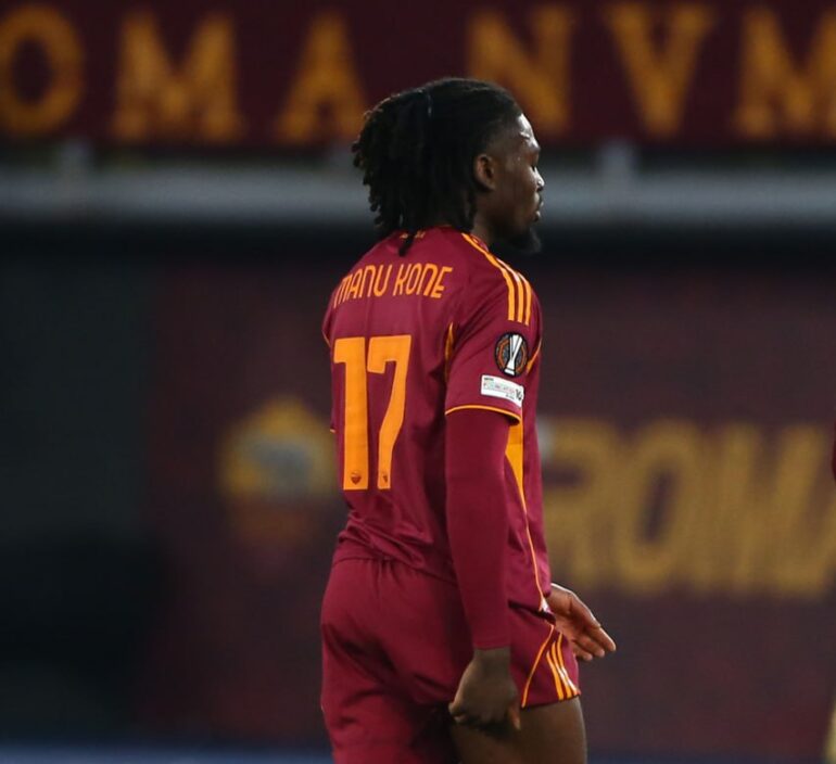 Manchester United targets Roma midfielder Koné as Friedkin hold firm on €50m valuation