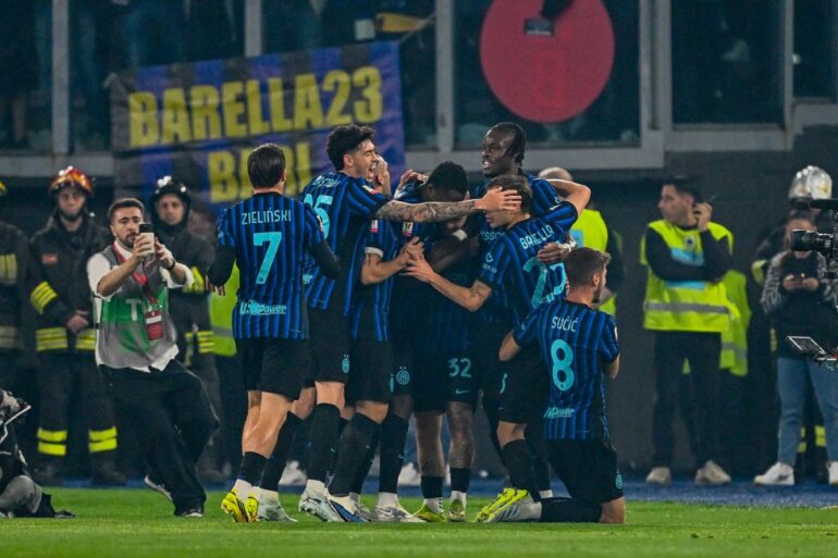 Inter win tenth Coppa Italia; Roma officially secure Europa League place