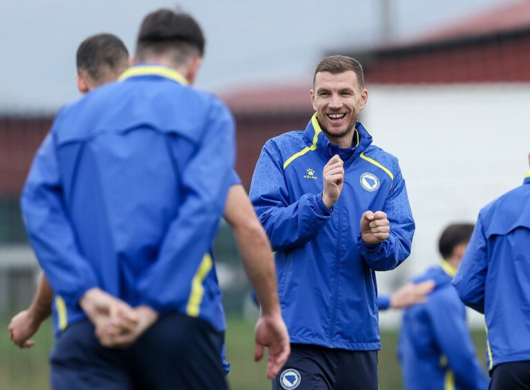 Dzeko hopes De Rossi will do Roma a favour; praises Alajbegovic