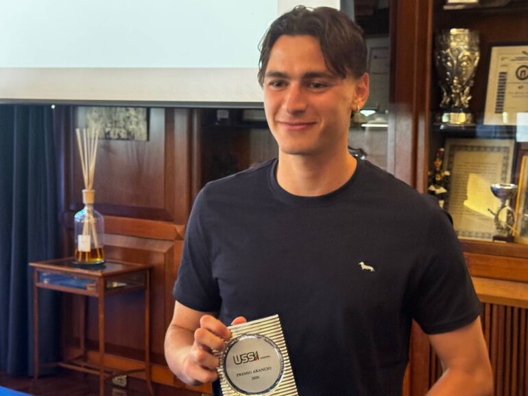 Pisilli Honoured at USSI Roma Awards Ceremony