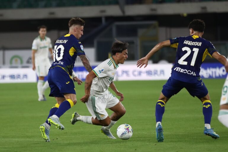 Lovric handball gives Roma penalty in Verona finale