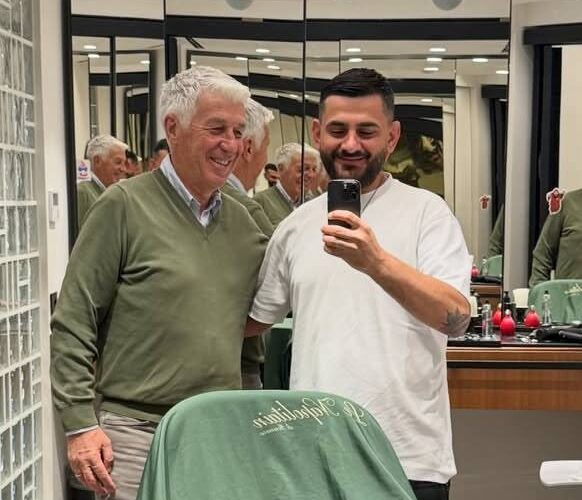 Gasperini gets a new look at champion barber