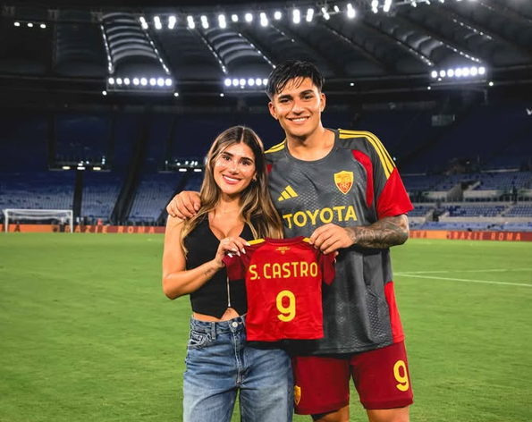 Castro Makes Dream Roma Debut and Announces He Will Become a Father