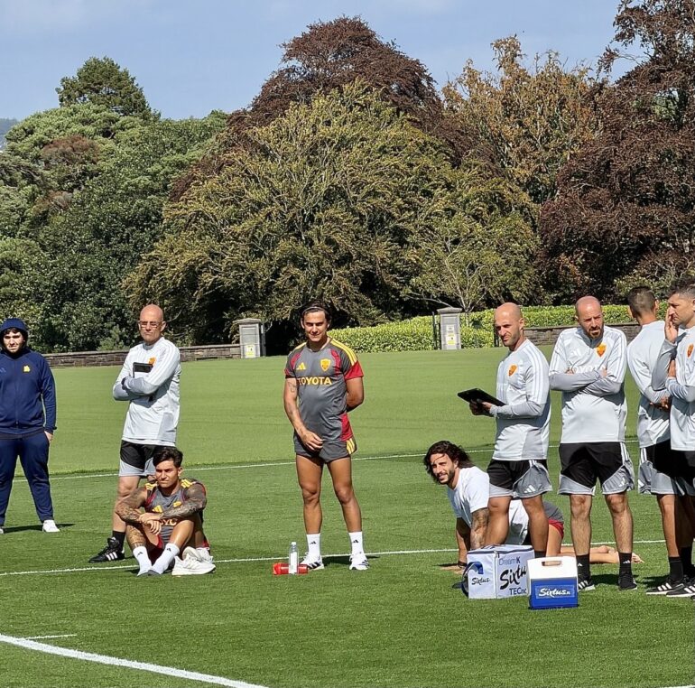 Roma training resumes at Trigoria after Dortmund draw