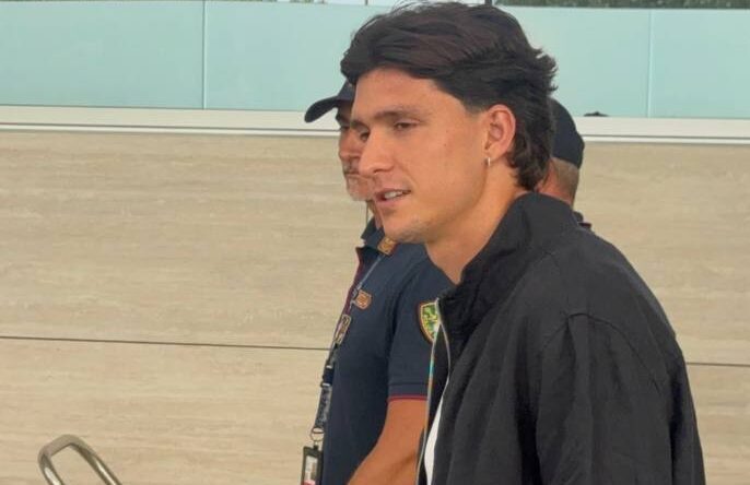 Balerdi arrives in Rome for medical tests and contract signing