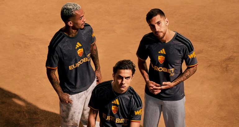 Roma and adidas reveal 2026-27 third kit inspired by Roman Fides