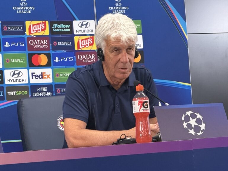 Gasperini backs Roma for Champions League bow at Fenerbahce