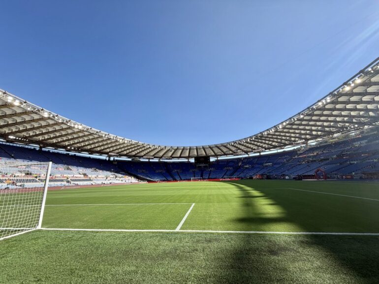 Olimpico transformed for Roma's Champions League night against Real Madrid