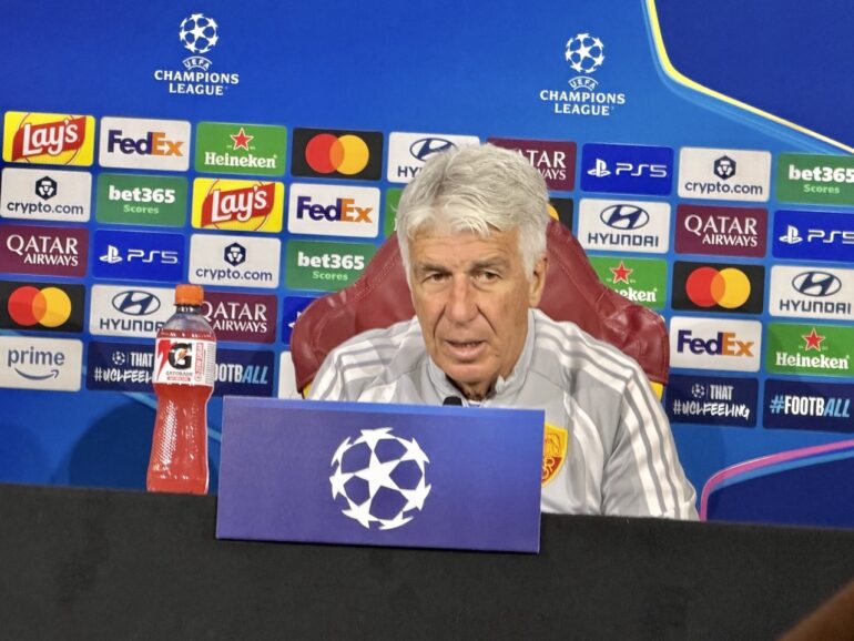 Gasperini to hold pre-match press conference ahead of Roma–Real Madrid Champions League fixture