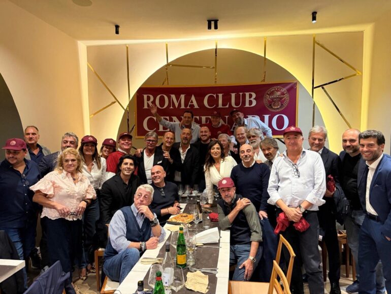 Roma Club Centenario officially launched with legendary ex-players in attendance