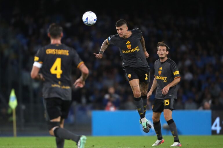 Balerdi brace rescues Roma a 3-3 draw at Napoli, with Gasperini's side refusing to fold