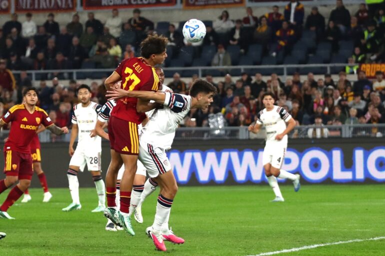 Roma vs Cagliari: official line-ups out, Castro partnering Soulé up front