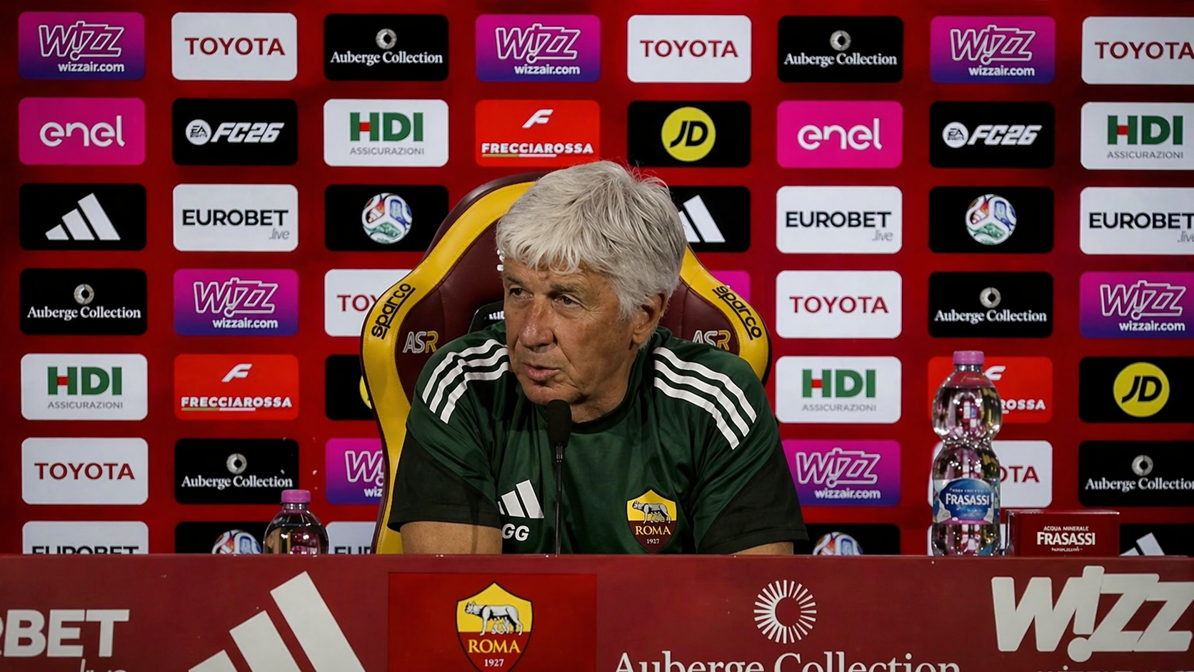 Gasperini seeks to feel alive again at Roma ahead of Atalanta test