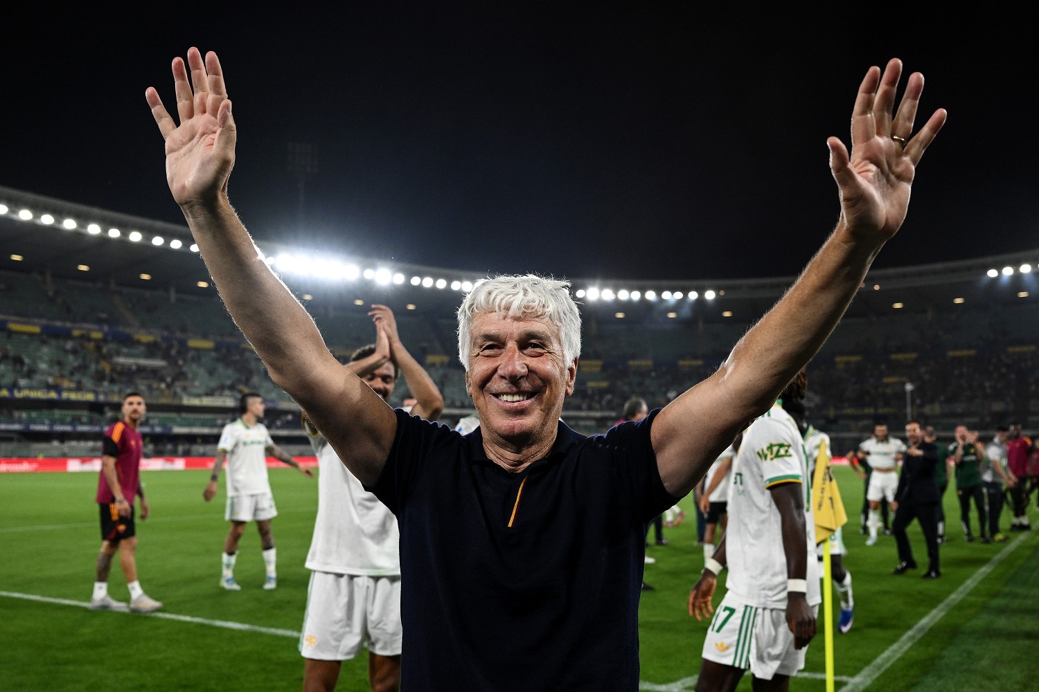 Gasperini reflects on first months at Roma: Verona most emotional, Malen's goals a surprise, Messi the player he'd have wanted to coach