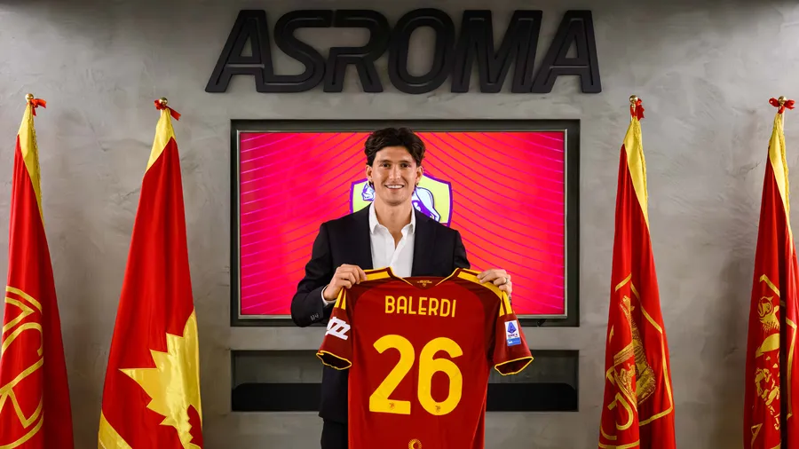 Balerdi presents himself: 'I want to give everything for Roma'