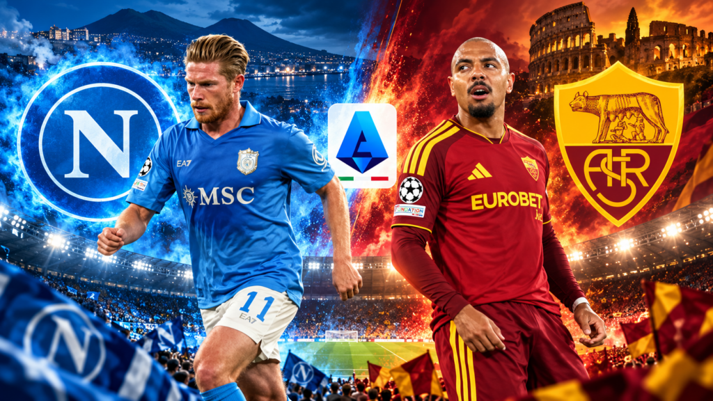 Napoli vs Roma predicted XI: Lulli set to keep his place, Malen to lead the attack